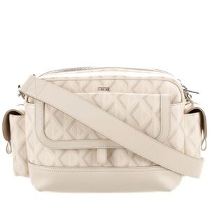 Christian Dior Hit the Road Messenger Camera Bag - Beige CD Diamond